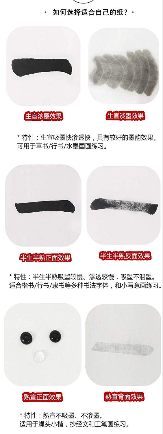 Premium Chinese Calligraphy Felt Mat - Traditional Sumi Xuan Paper Painting Pad for Brush Writing & Ink Art | Perfect for Calligraphy Practice, Scroll Painting & Home Decor
