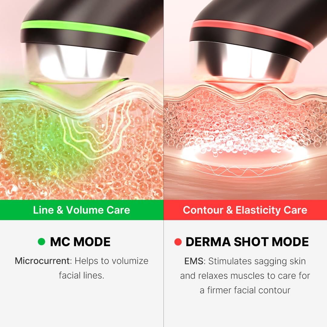 Medicube Age-R Booster Pro | 6-in-1 LED Anti-Wrinkle Device | Korean Skincare for Glowing Skin at Home