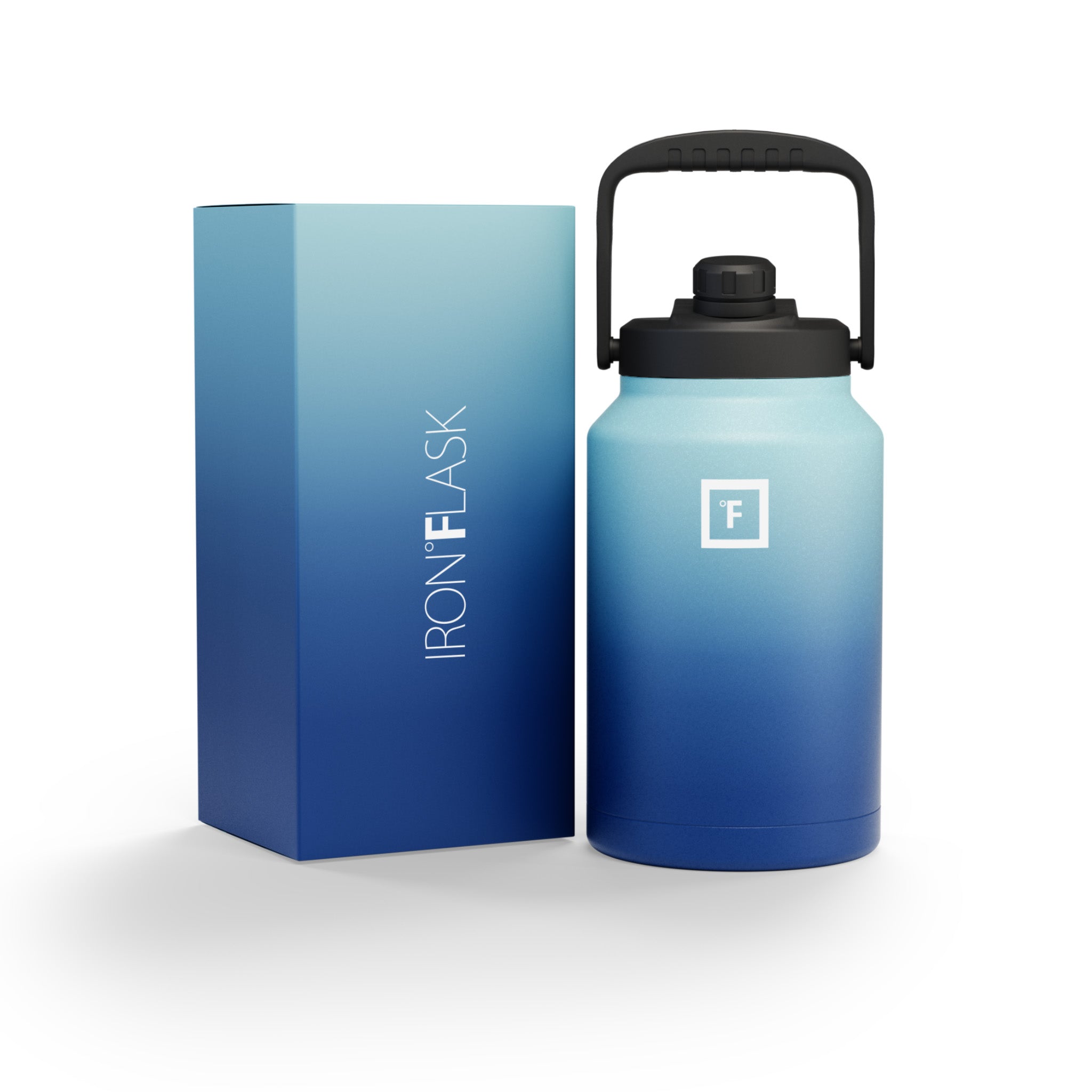 1 Gallon BPA-Free Water Bottle with Spout Lid - Large Capacity Leakproof Jug for Gym, Hiking, Camping & Outdoor Activities