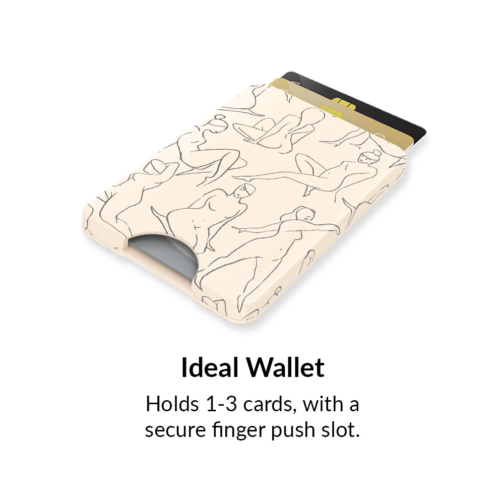 Premium MagSafe Wallet for iPhone - Slim RFID Blocking Leather Card Holder - Perfect for Travel, Shopping & Everyday Use