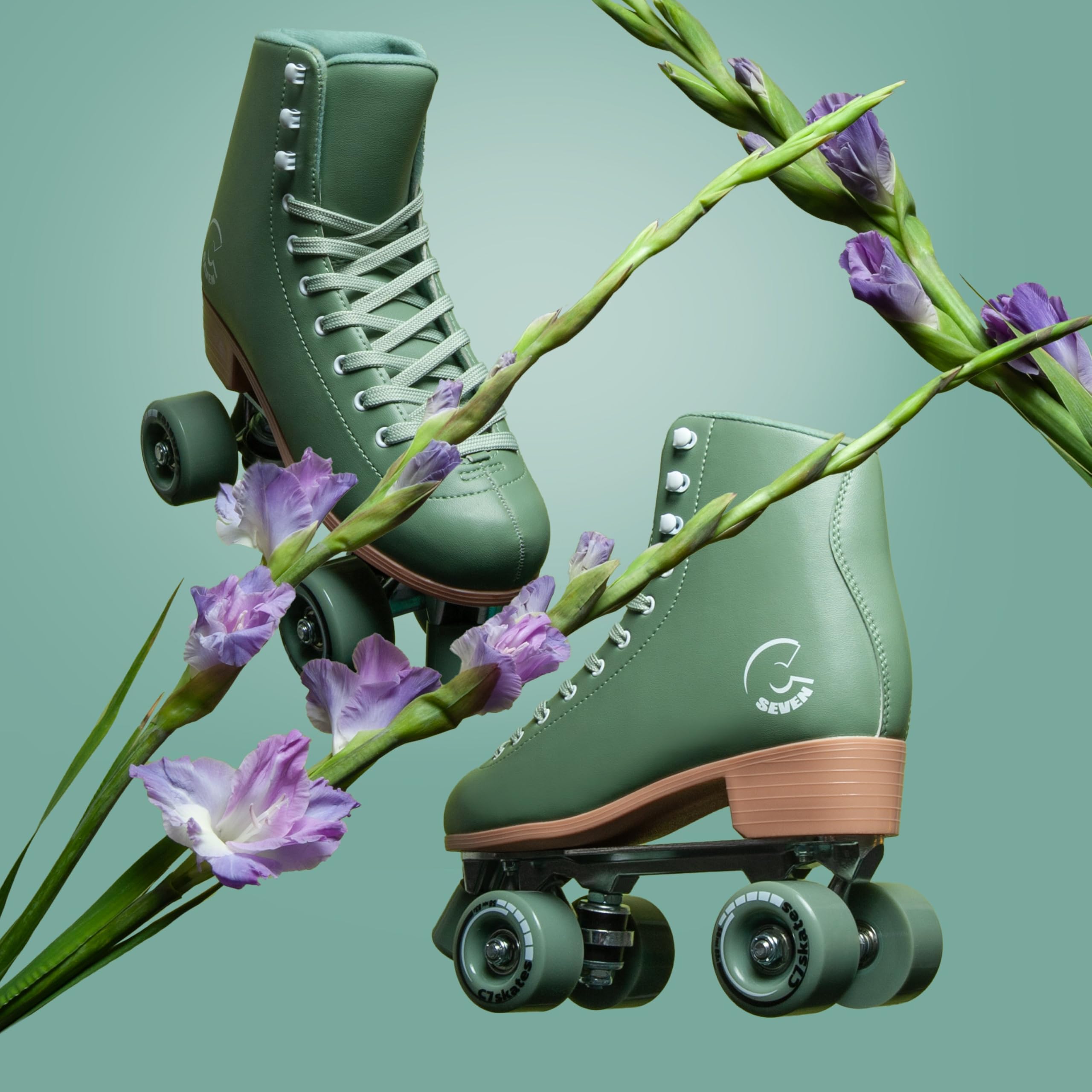 C7 Skates for Girls & Adults - Cute Roller Skates for Outdoor Fun