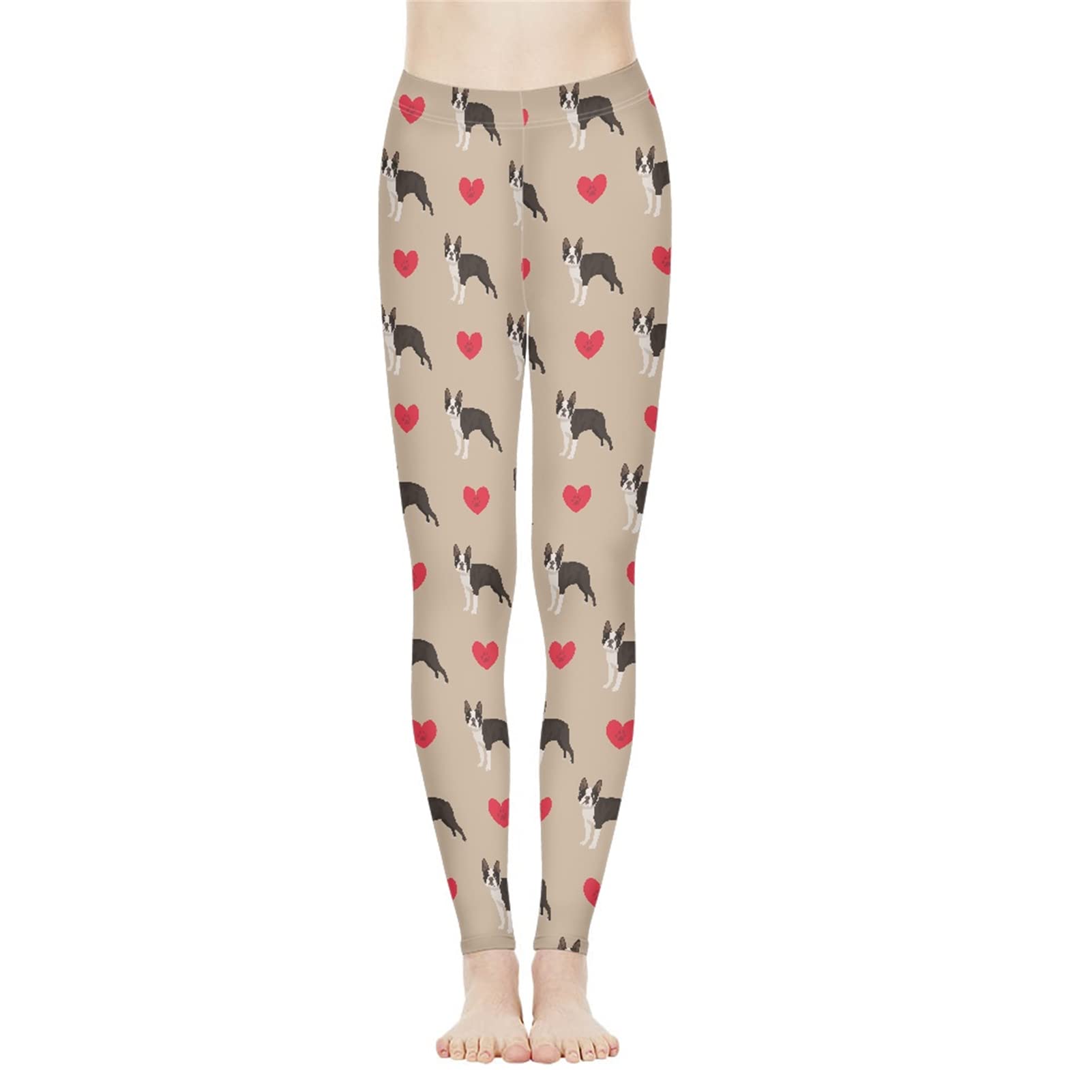 **Galaxy Print High Waist Leggings for Women - Plus Size Soft Workout Capri Yoga Pants with Hawaii Leaf Design - Perfect for Gym, Running & Casual Wear**