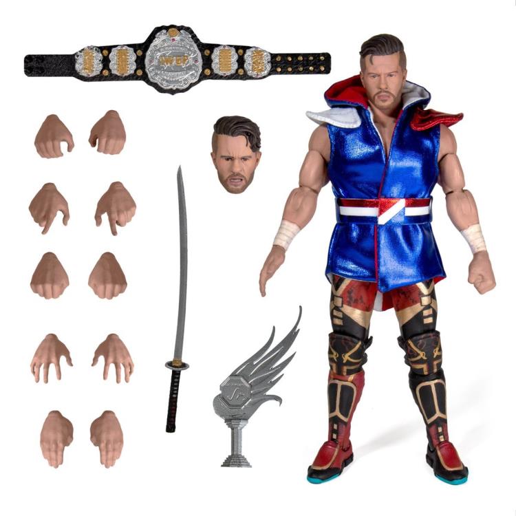 New Japan Pro Wrestling ULTIMATES! Will Ospreay Collectible Action Figure - Perfect for Wrestling Fans, Display & Play Battles