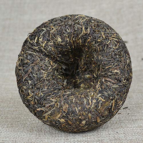 Premium 2012 Yunnan Menghai Raw Puerh Tea Cake - Spring Bud Green Tuo Cha (250g) | Authentic Sheng Puer Tea from Menghai Tea Factory | Perfect for Tea Ceremonies, Gifts & Daily Wellness