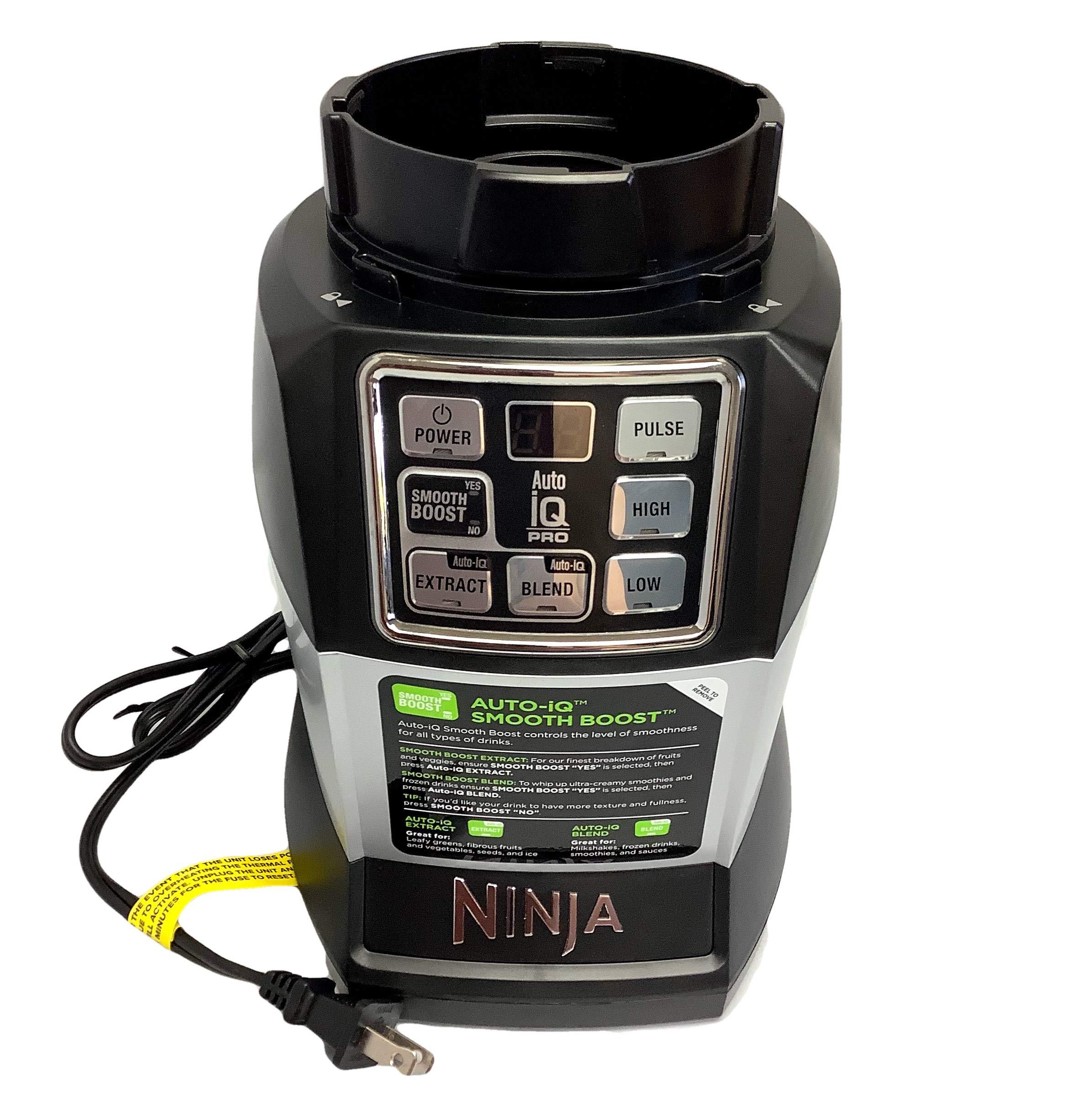Ninja Motor Base for BL491 BL492 Blenders - Compact & Powerful for Smoothies