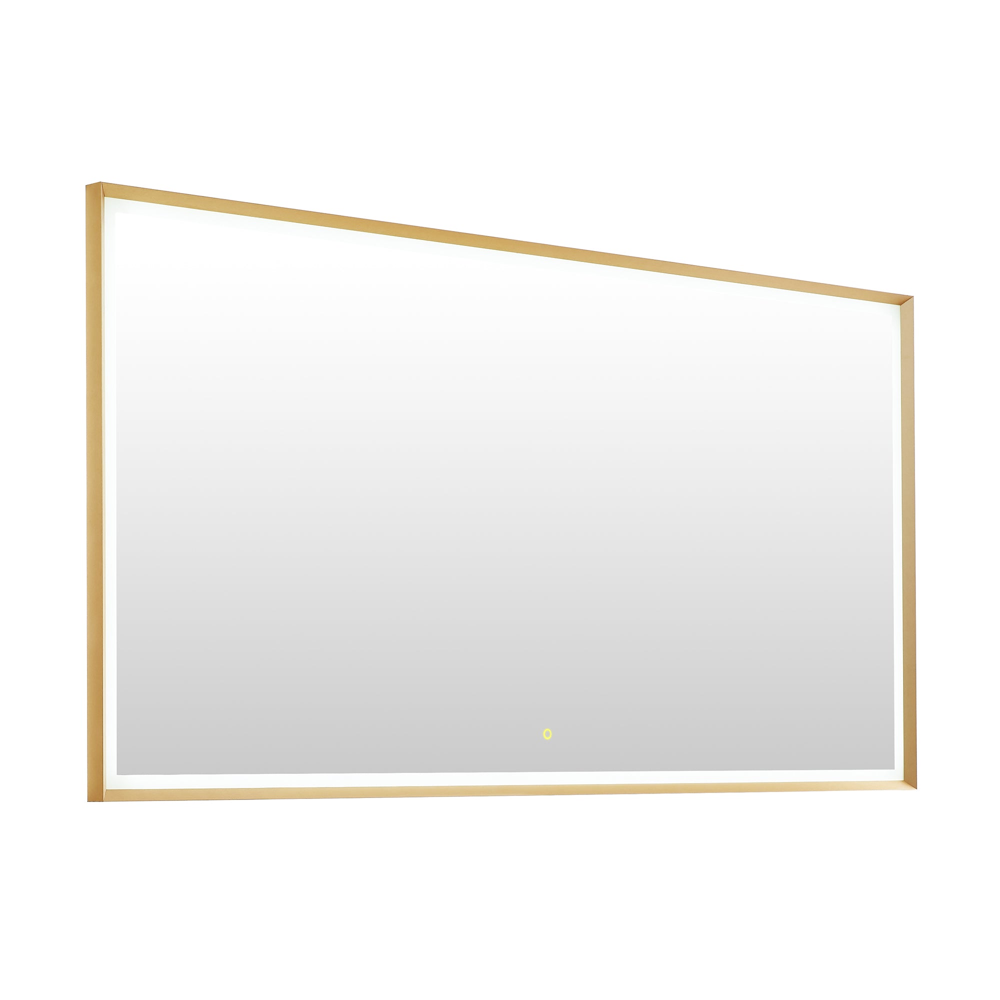 Apollo Rectangular Anti-Fog Dimmable LED Bathroom Mirror - Modern Vanity Wall Mirror with Aluminum Frame - Perfect for Makeup, Shaving & Home Decor