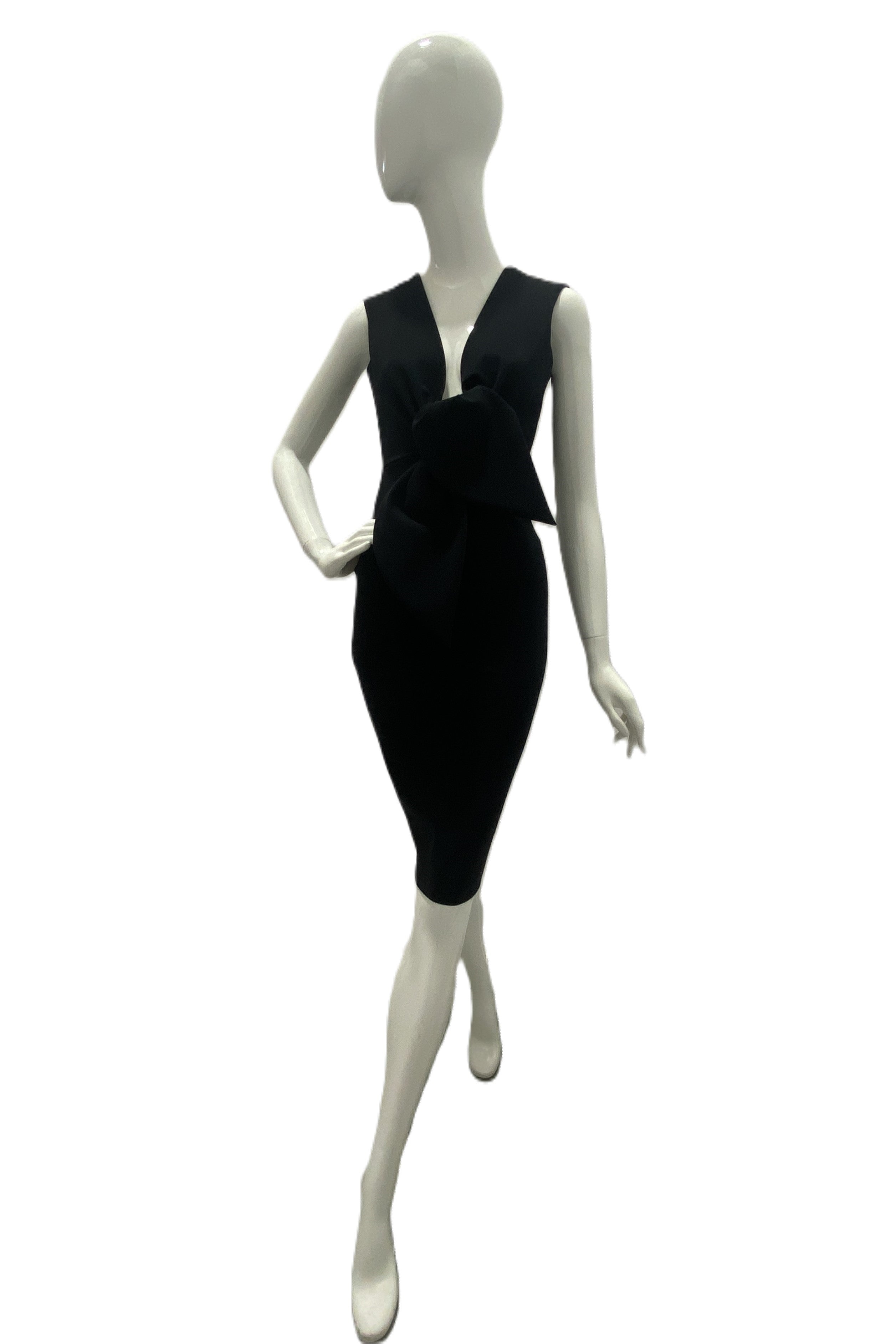 Greta Constantine Charo Multi Styling Bow Dress - Elegant Women's Party Cocktail Dress for Weddings, Evening Events & Special Occasions