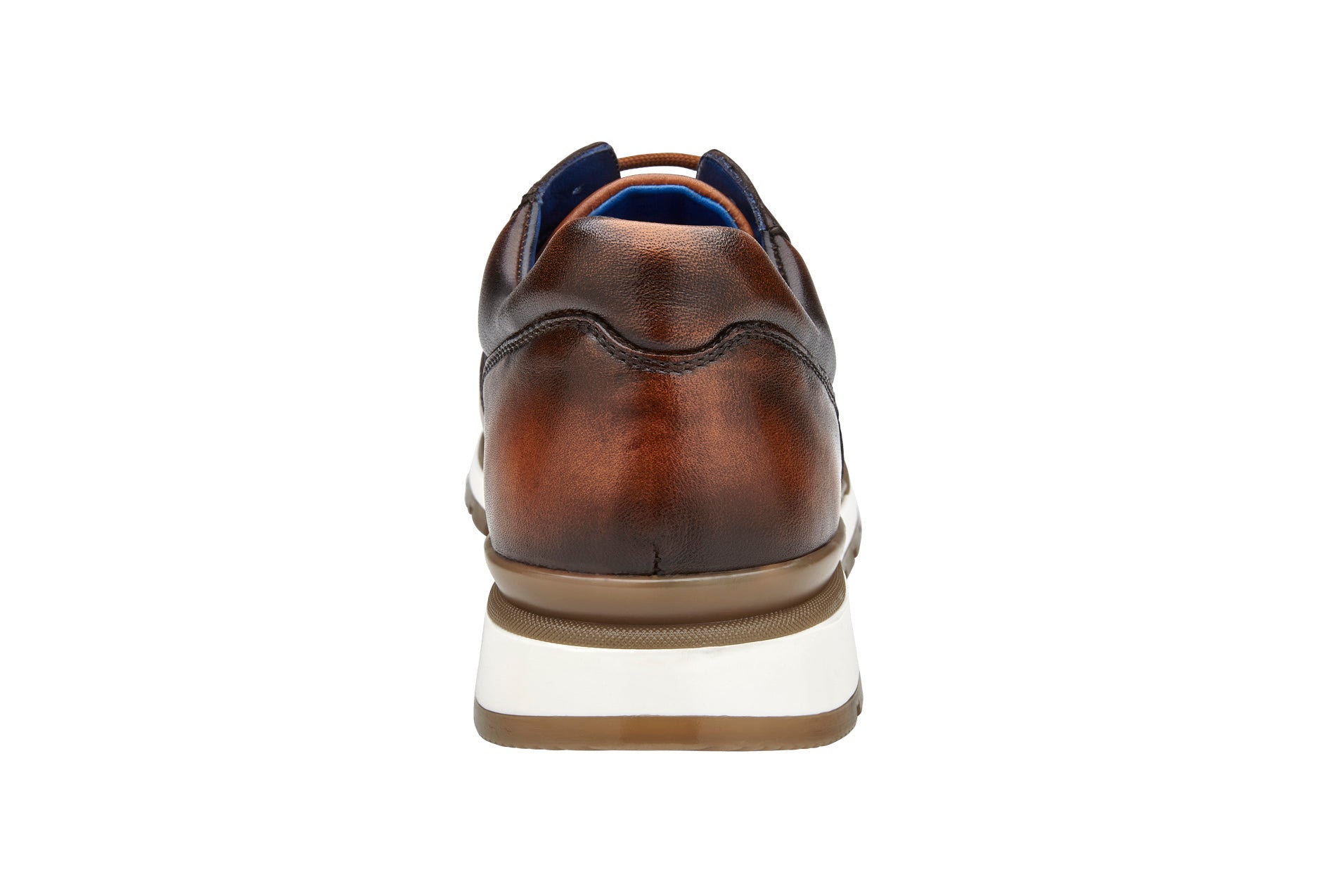 Belvedere Bobo Genuine Ostrich Leg & Italian Calf Leather Sneakers in Antique Walnut - G01 | Premium Men's Fashion Shoes for Casual Wear & Special Occasions