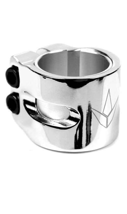Envy 2 Bolt Oversized Chrome Clamp - Heavy Duty Automotive & Marine Hose Clamp for Secure Pipe Connections - Perfect for Plumbing, HVAC, and Boat Engine Applications
