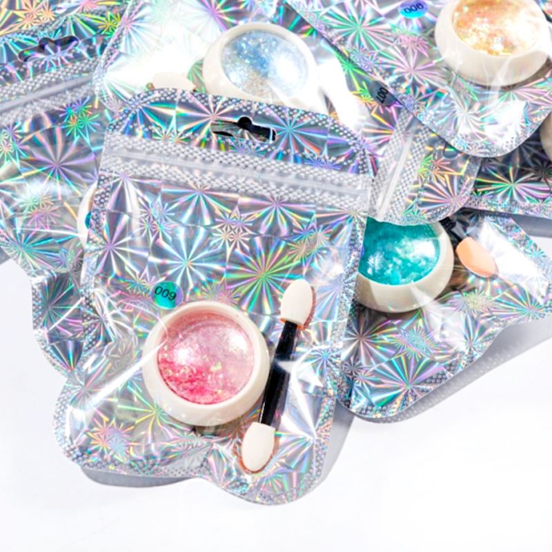 Iridescent Nail Glitter Flakes & Sequins for Nail Art - Rainbow Colors for DIY Manicure, Salon, Party & Special Occasions