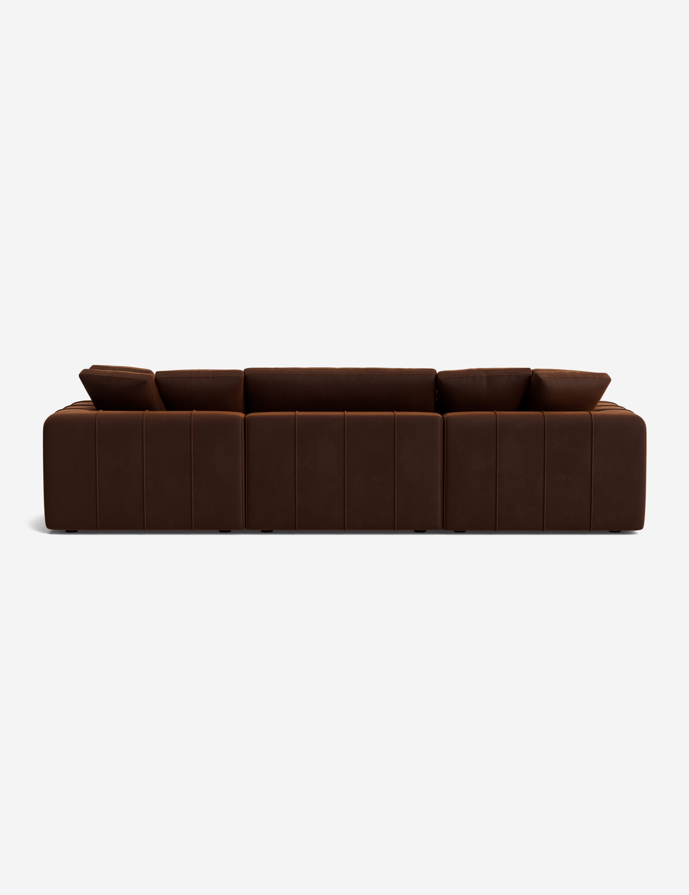 Capella Sofa - Modern Comfortable Sectional Couch for Living Room, Home Theater & Lounge | Stylish & Durable Fabric Upholstery