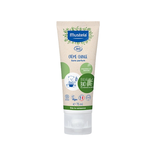 Organic Diaper Rash Cream - Certified Safe & Natural for Baby's Sensitive Skin - Perfect for Diaper Changes & Overnight Protection