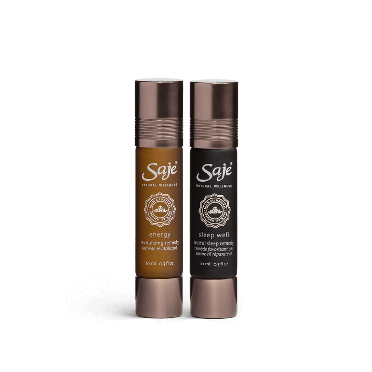 Anti Jet Lag Roll On Duo - Natural Sleep Aid & Energy Booster for Travelers - Perfect for Long Flights & Time Zone Adjustment