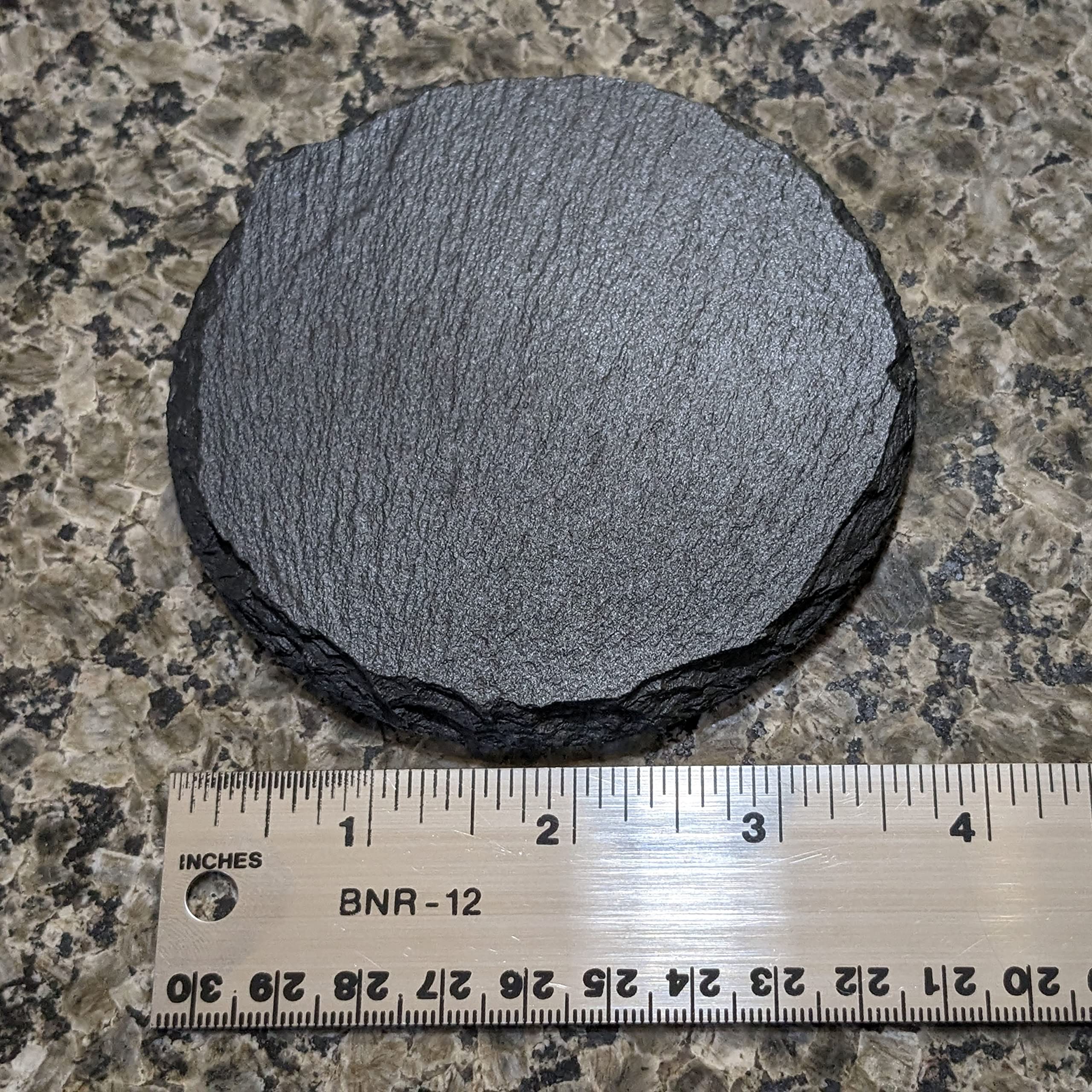 Beautiful Floral Coasters Set of 4 - Rustic Slate Round Coasters for Home Decor, Housewarming Gift - Perfect for Coffee Tables, Dining Tables, and Kitchen Countertops