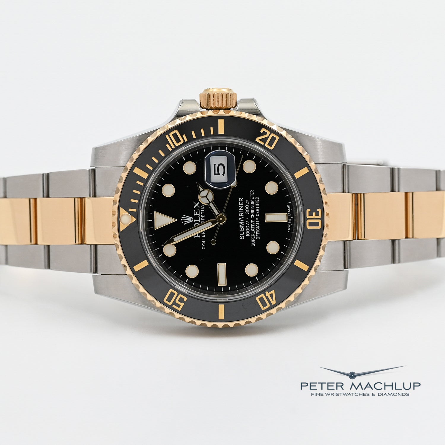 Authentic Rolex Submariner Date 40mm Black Dial Men's Watch 116610LN - 2015 Model | Luxury Diving Watch for Professional Divers & Water Sports