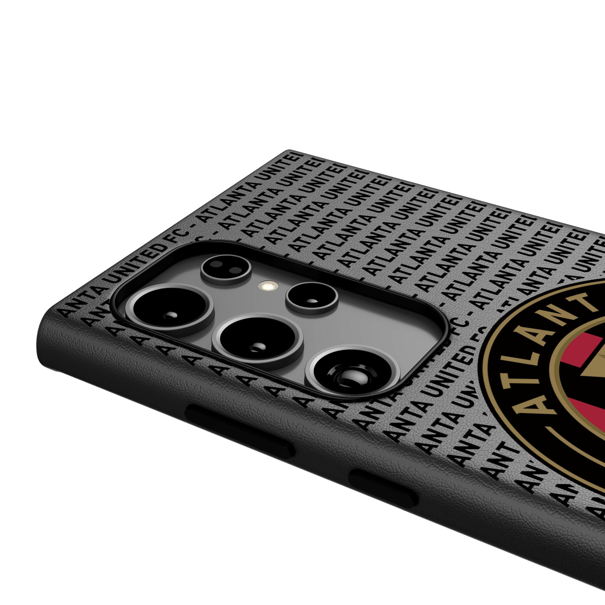 Atlanta United FC Text Backdrop MagSafe Compatible Phone Case for Samsung Galaxy S23/S22/S21 - Durable Protective Cover for Fans, Perfect for Game Day & Everyday Use