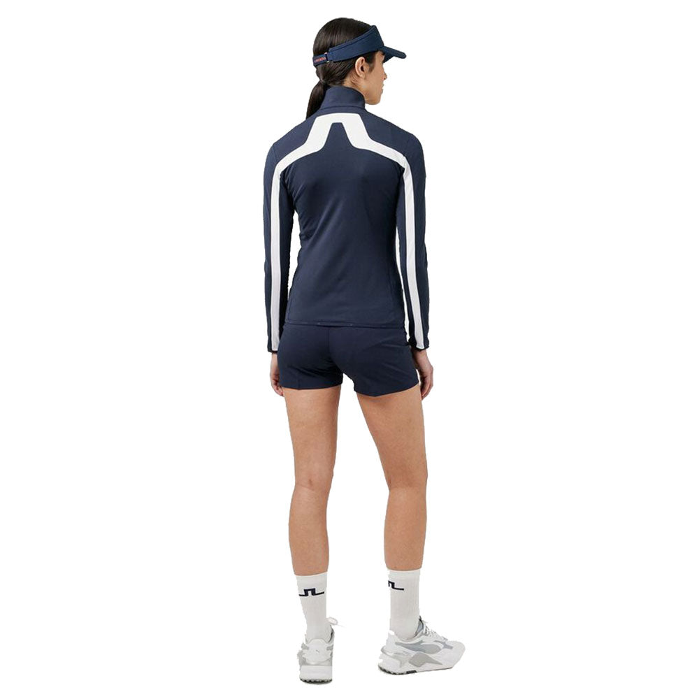 J. Lindeberg Janice Mid Layer Women's Golf Jacket - Lightweight Waterproof Windbreaker for Outdoor Sports & Casual Wear