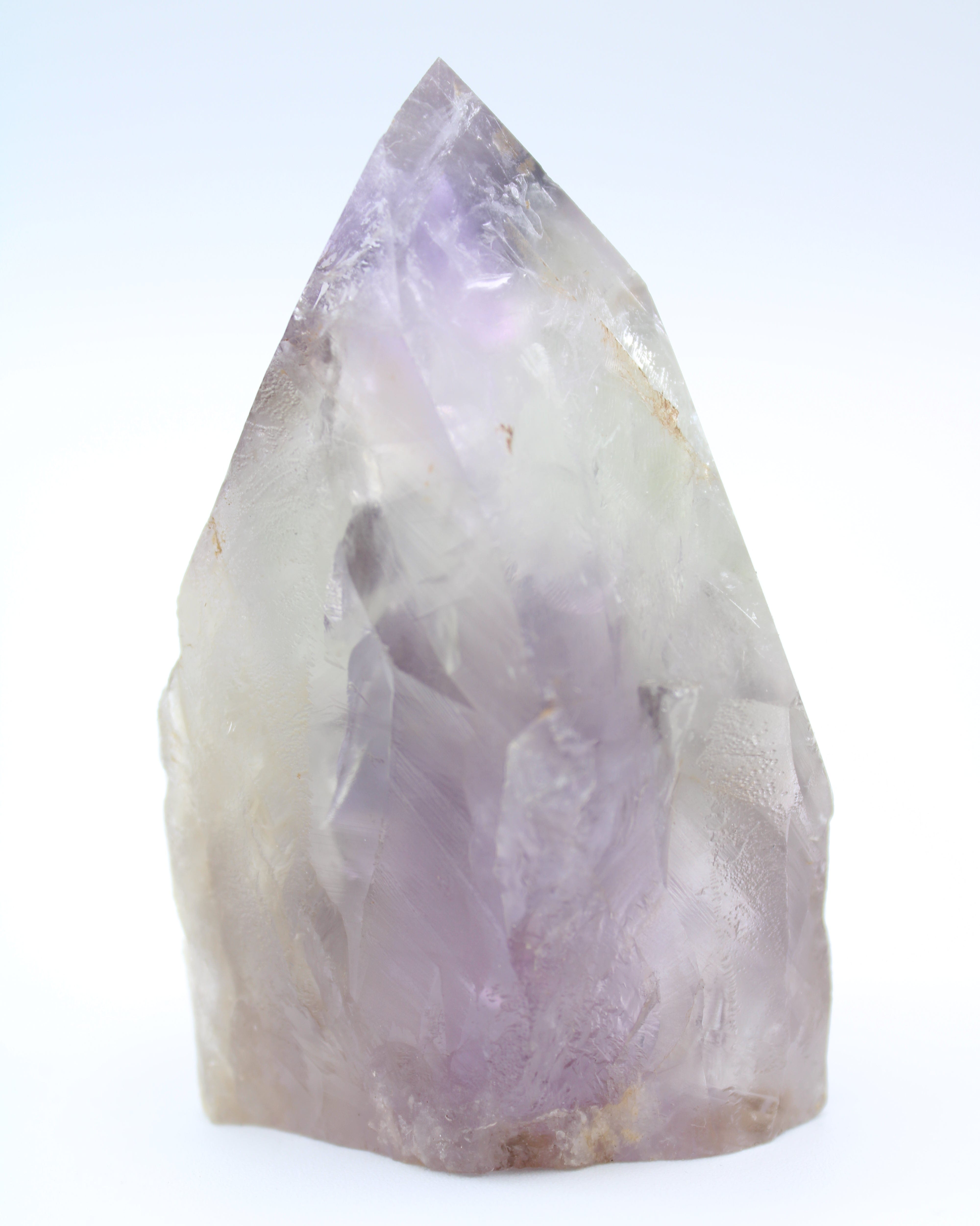 Natural Bahai Amethyst Point Crystal - Rare Collectible from Closed Mine | Healing Stone for Meditation, Home Decor & Spiritual Gifts