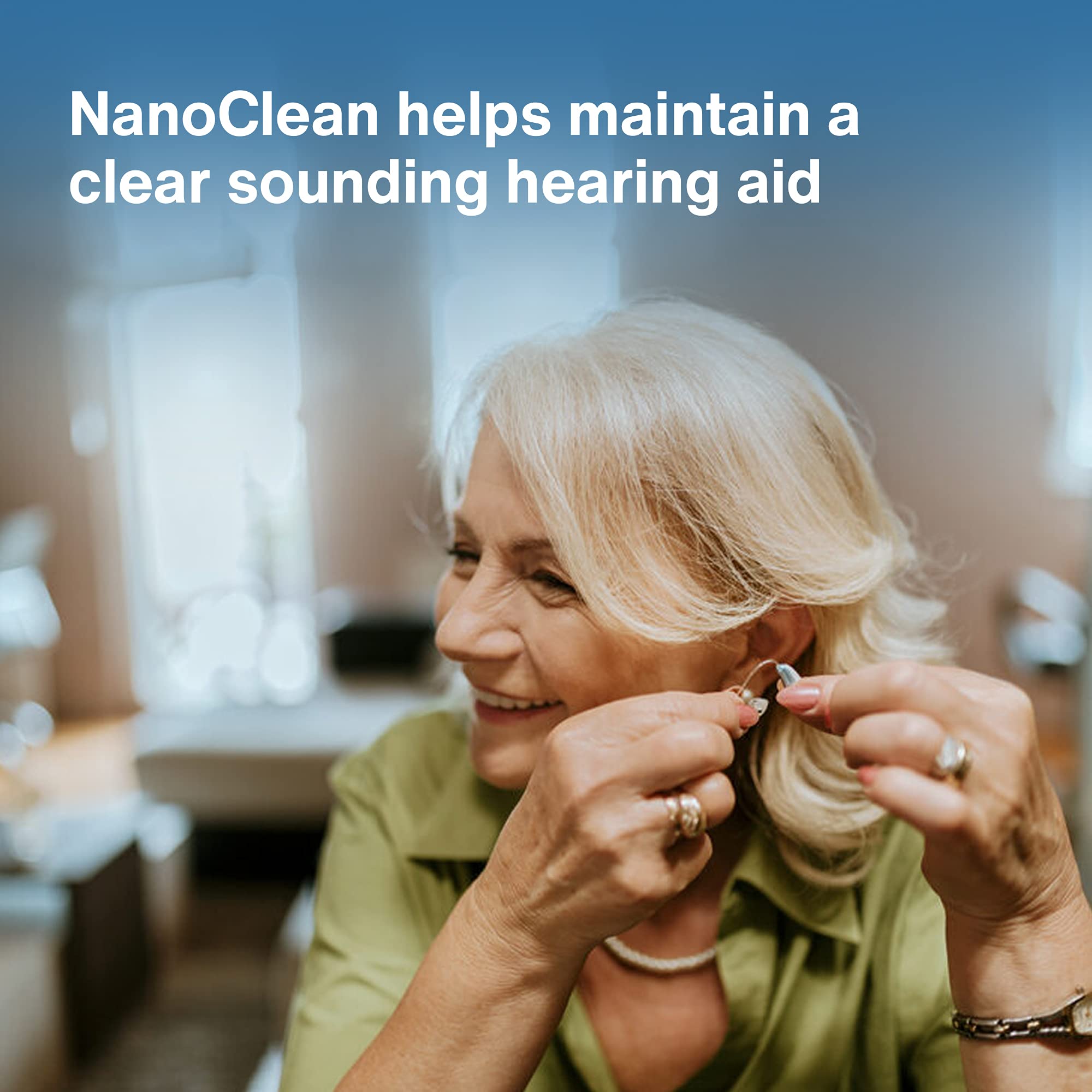 Premium Hearing Aid Cleaning Kit - 5 Packs of 100 Disposable Cleaning Strands - Gentle & Effective Hearing Aid & Earbud Cleaner Tool Set with Brush - Essential Hearing Aid Accessories for Daily Maintenance & Hygiene Care - Perfect for Seniors & Hearing Aid Users at Home or Travel