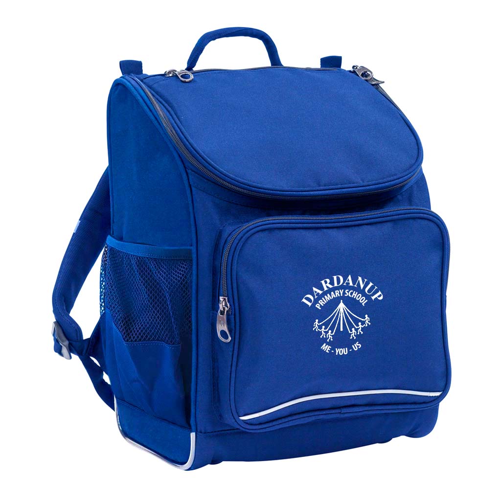 Dardanup Primary School Mighty Tuff Pack PRIMARY 24L Backpack - Royal Blue - Durable School Bag for Kids - Perfect for School, Travel & Outdoor Activities