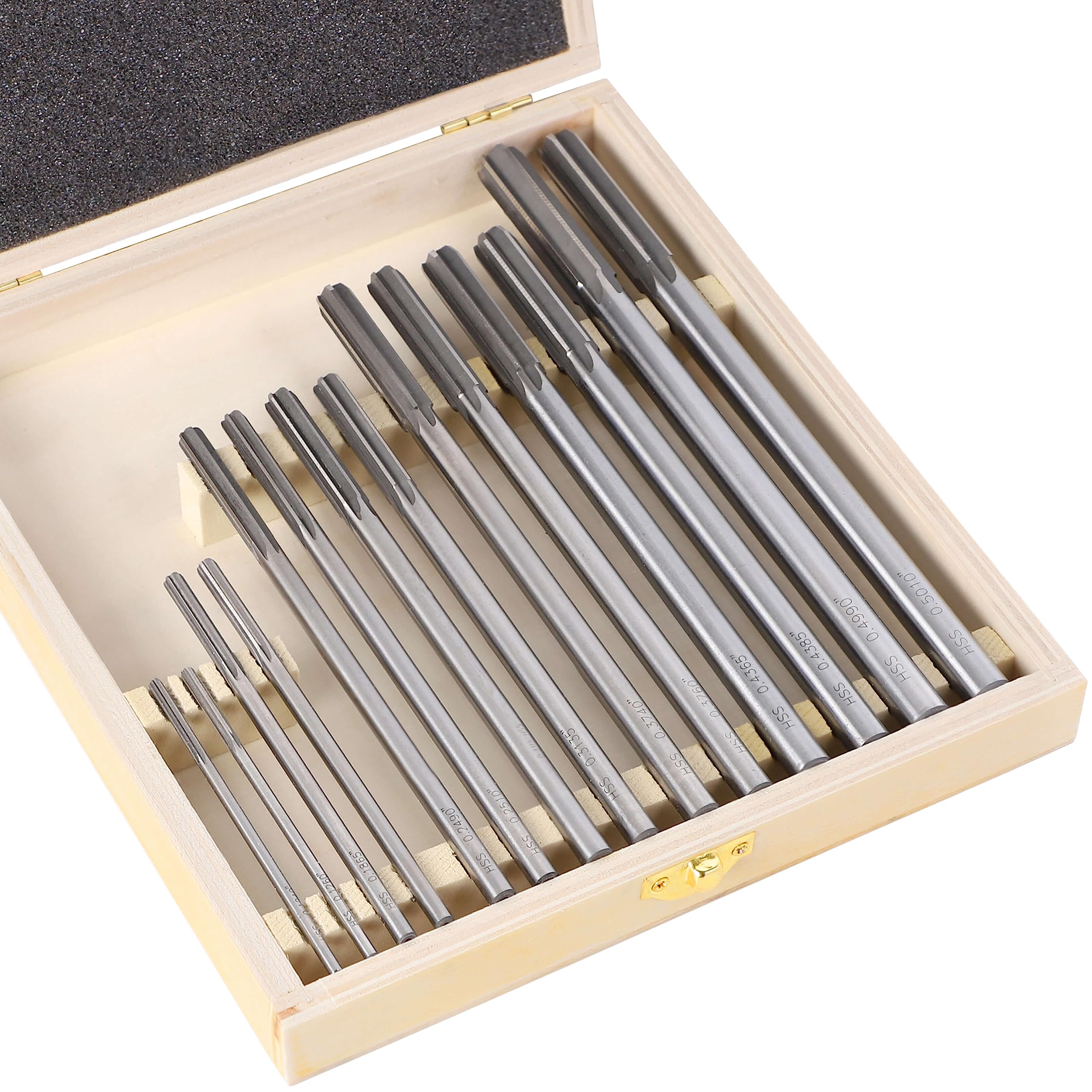 14pcs HSS Chucking Reamer Set (0.1240