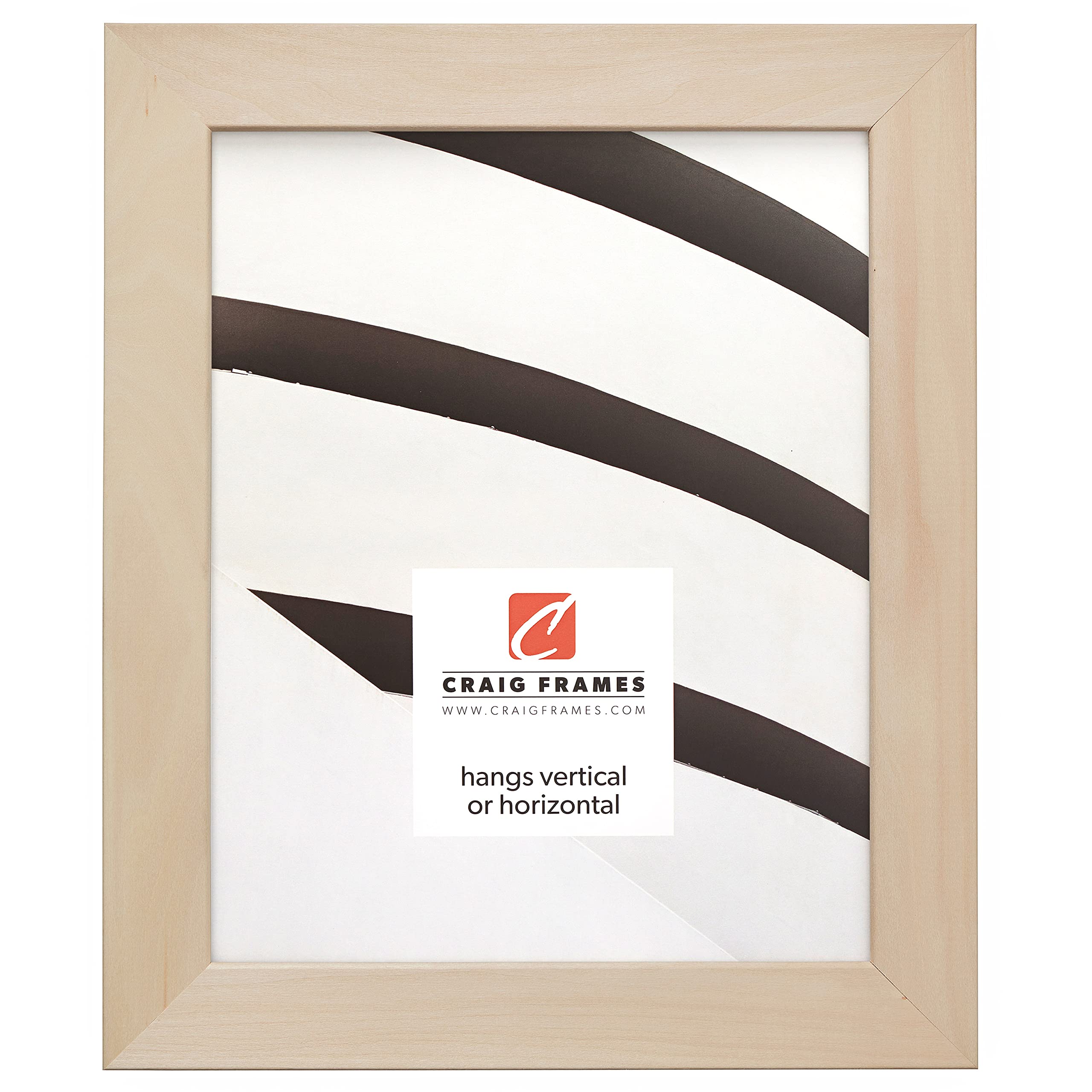 Unfinished Wood Picture Frame 18x36 Inch DIY for Wall Art & Photos