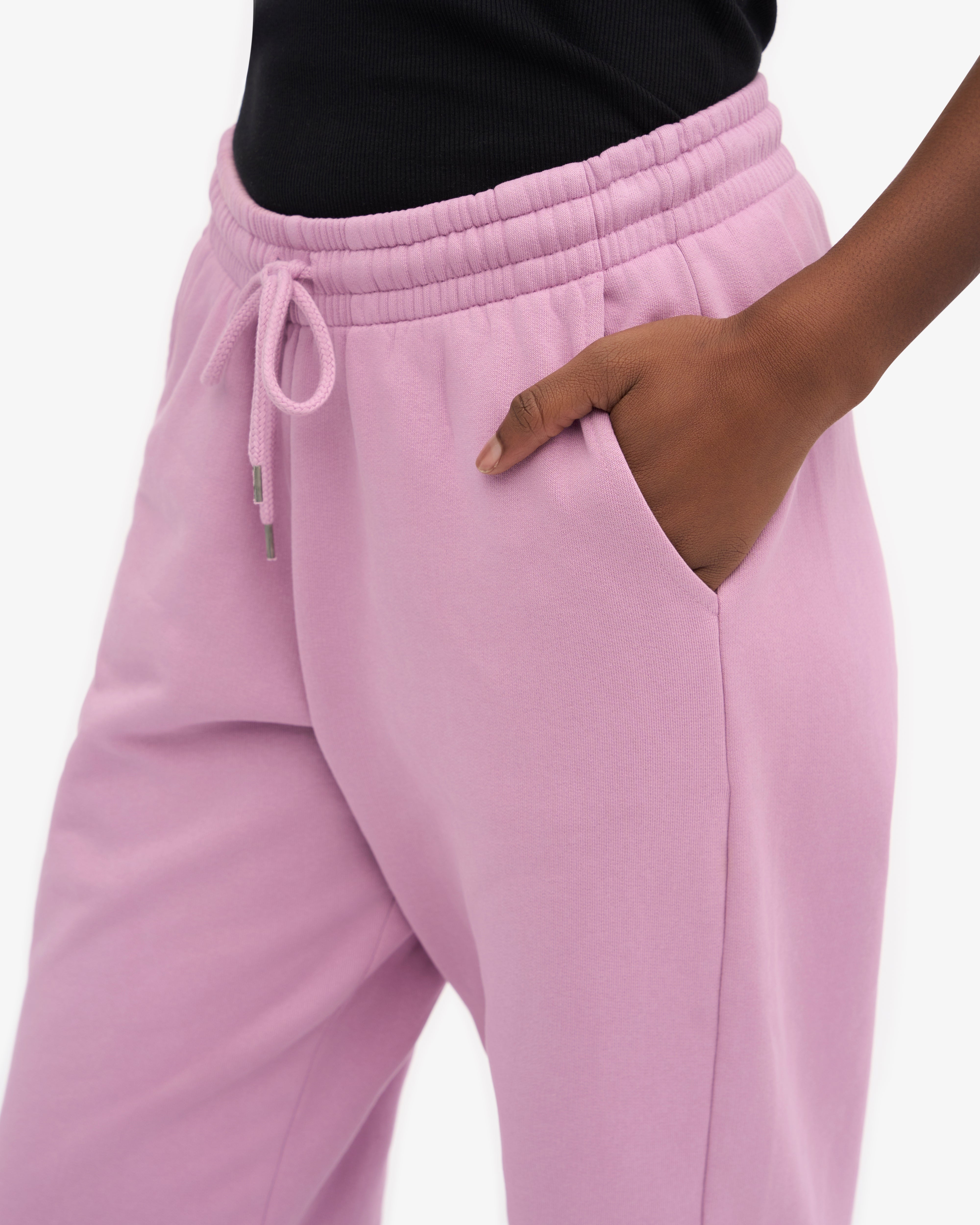 Organic Cotton Sweatpants for Women - Soft & Comfortable Cherry Blossom Print Lounge Pants - Perfect for Yoga, Running & Home Relaxation