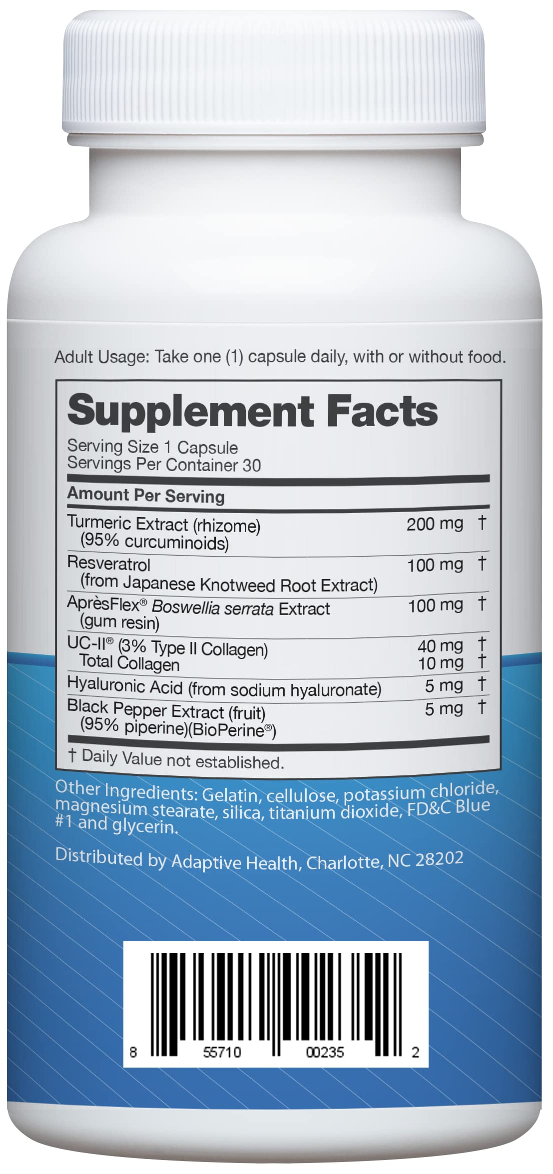 Instaflex Advanced Joint Support Supplement Capsules - Doctor Formulated with UC-II Collagen & 5 Powerful Ingredients for Joint Pain Relief (60 Count) - Ideal for Active Lifestyles, Arthritis Support & Daily Mobility