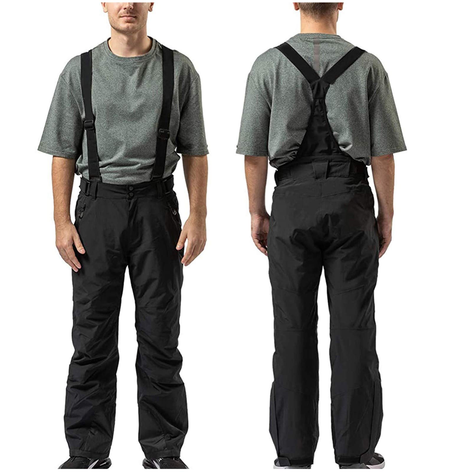 Maryia Winter Snow Ski Bib Pants - Windproof Waterproof Insulated Snowboarding Overalls with Stretch & Breathable Fabric for Men & Women - Perfect for Skiing, Snowboarding & Cold Weather Outdoor Activities