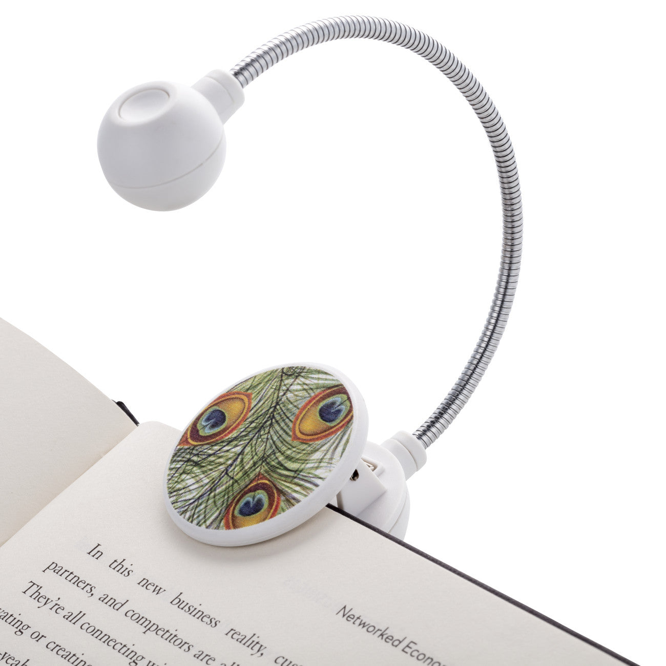 USB Rechargeable Clip-On Book Light for Reading in Bed - Perfect for Nighttime Reading, Travel, and Studying