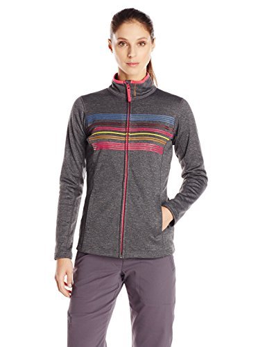 Helly Hansen Women's Graphic Fleece Jacket - Lightweight Warm Pullover for Outdoor Activities, Hiking & Casual Wear | Soft Breathable Fleece Lining | Trendy Printed Design