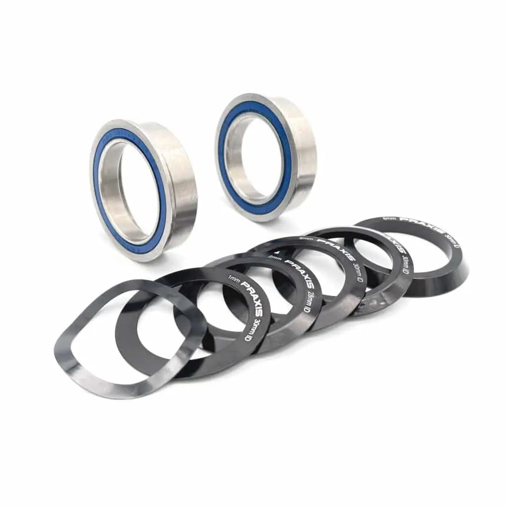 Praxis M30 BB86 BB90 BB92 Bottom Bracket - Premium Bike Bottom Bracket for Road & Mountain Bikes - Compatible with Shimano SRAM & Campagnolo - Ideal for High-Performance Cycling & Racing