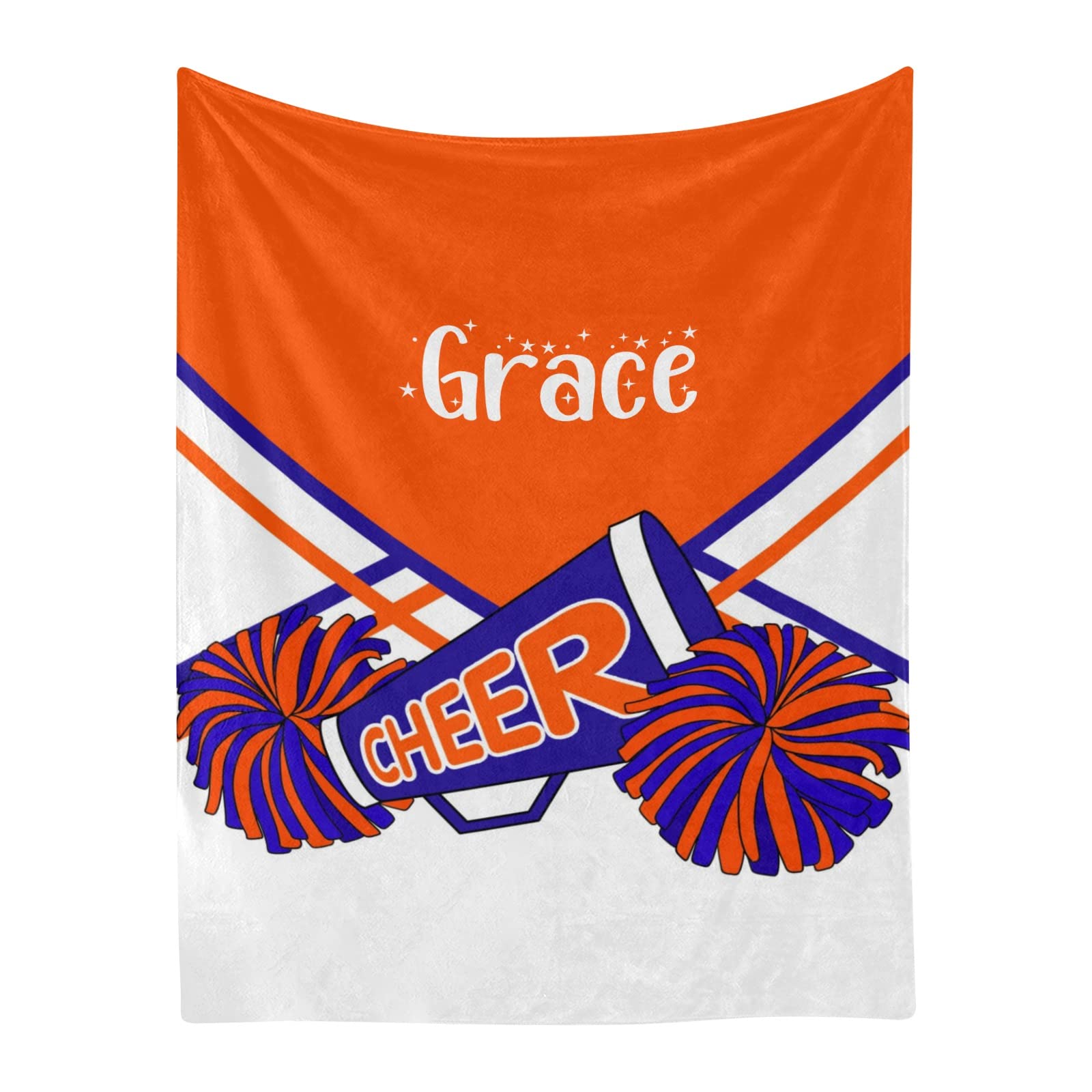 Custom Personalized Fleece Blanket with Name - Super Soft 60