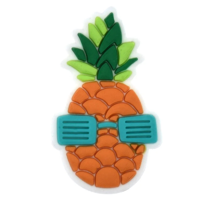 Trendy Summer Beach Shoe Charms Pins for Crocs - Fun Shoe Accessories & Decorations for Kids & Adults - Perfect for Christmas Parties, Beach Vacations & Everyday Wear