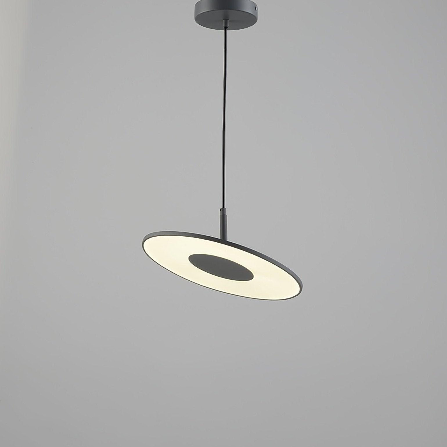 Circa Pendant Lamp - Modern Hanging Light Fixture for Kitchen Island, Dining Room & Bedroom - Adjustable LED Chandelier with Dimmable Lighting