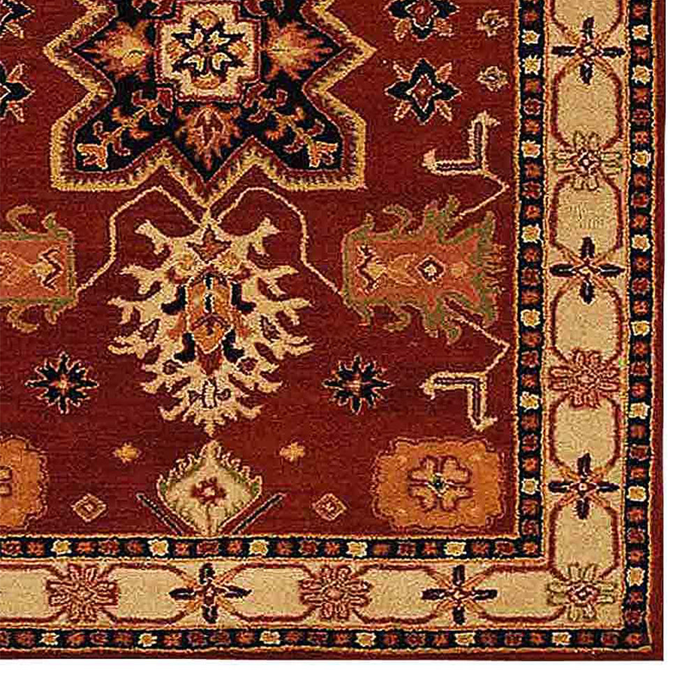 Premium Hand-Tufted Wool Rug - Soft & Durable for Living Room, Bedroom, or Nursery - Sarugh Luxury Home Decor