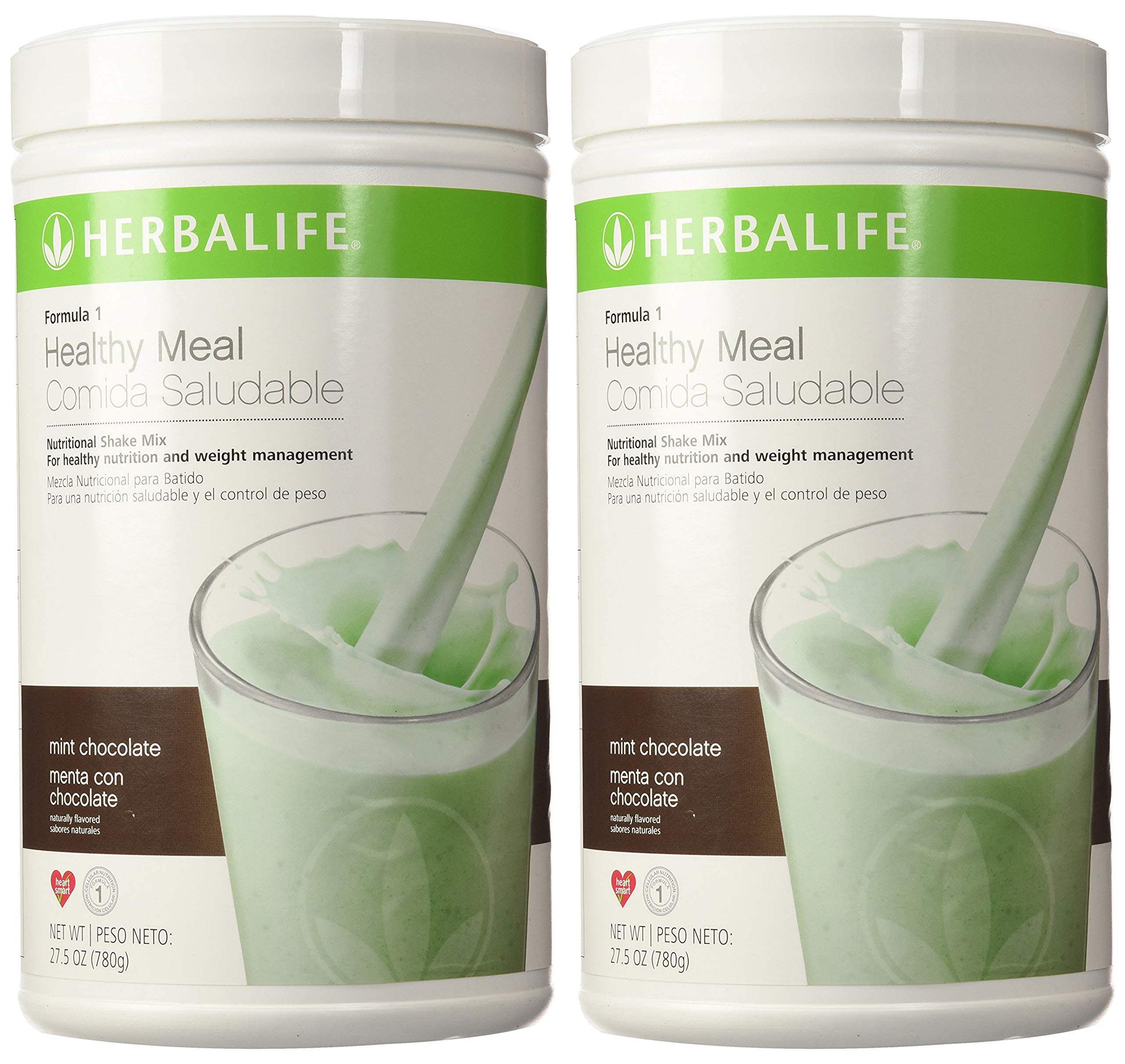 Herbalife Formula 1 Healthy Meal Nutritional Shake Mix - Mint Chocolate Flavor 780g | Protein Powder for Weight Loss & Muscle Gain | Perfect for Breakfast Smoothies, Post-Workout Recovery & Meal Replacement