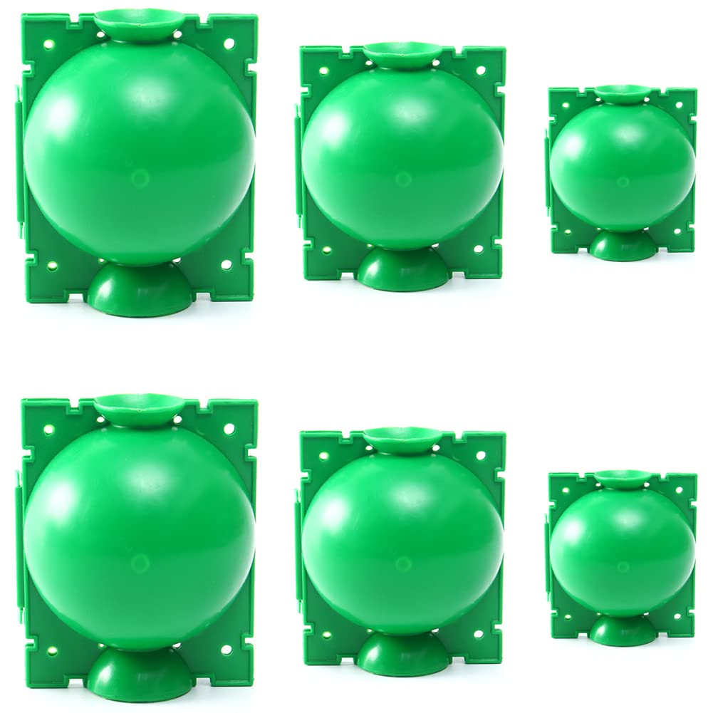 6-Piece Plant Root Growing Box Set - Rooting Device for Plant Propagation, Grafting & Root Ball Control - Ideal for Indoor Gardening, Hydroponics & Botany Enthusiasts (Green)