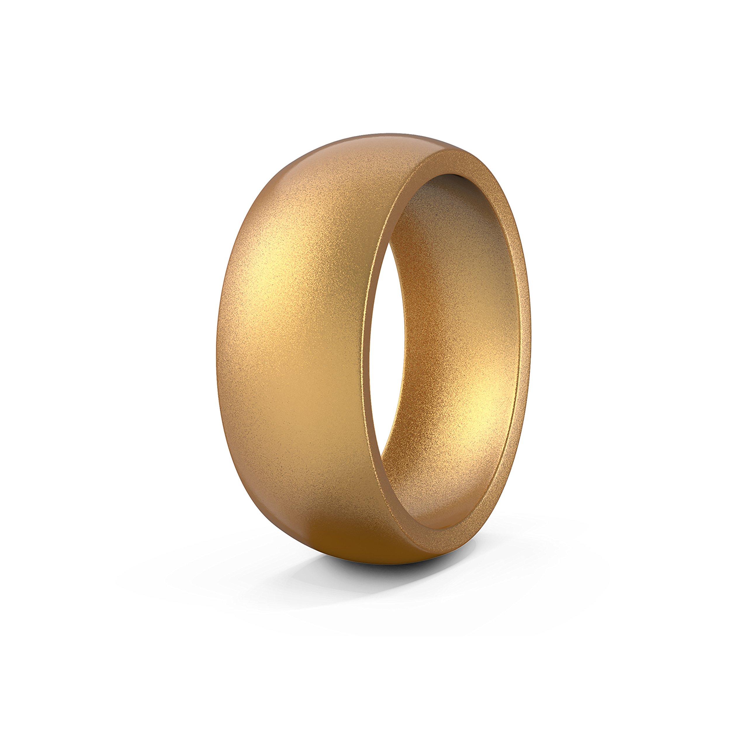 Silicone Wedding Bands for Men & Women - Comfortable, Durable, Non-Slip Rubber Rings for Gym, Workout, Swimming & Outdoor Activities