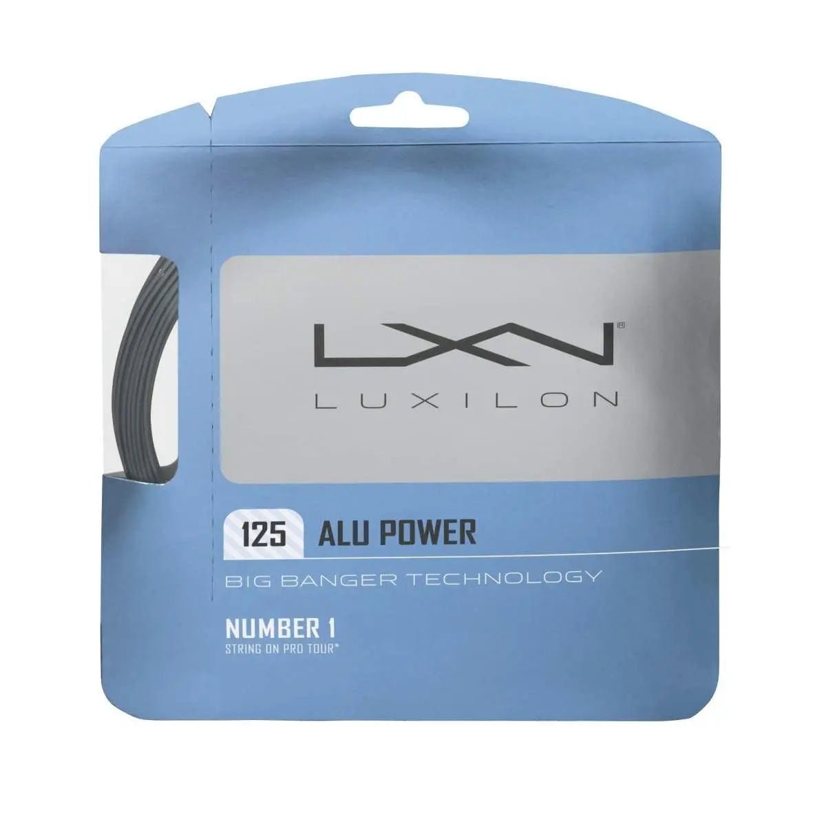 Luxilon Alu Power 125 Tennis String - Professional Tennis Racket String for Enhanced Spin & Control - Perfect for Competitive Play & Tournament Matches
