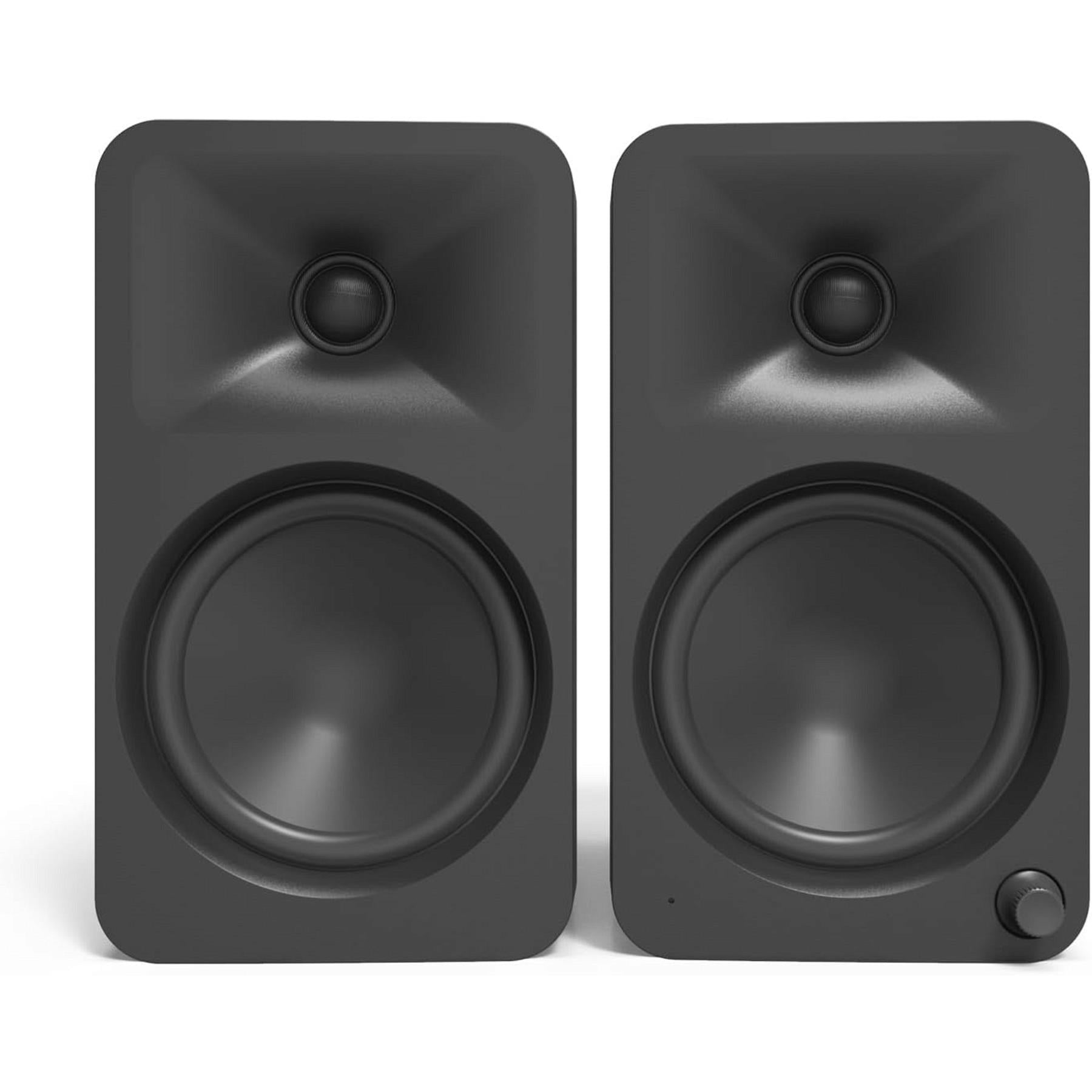 Kanto ORA4 Powered Reference Desktop Speakers - High-Fidelity Studio Monitors for Home & Office, Perfect for Music Production, Gaming, and Multimedia Entertainment