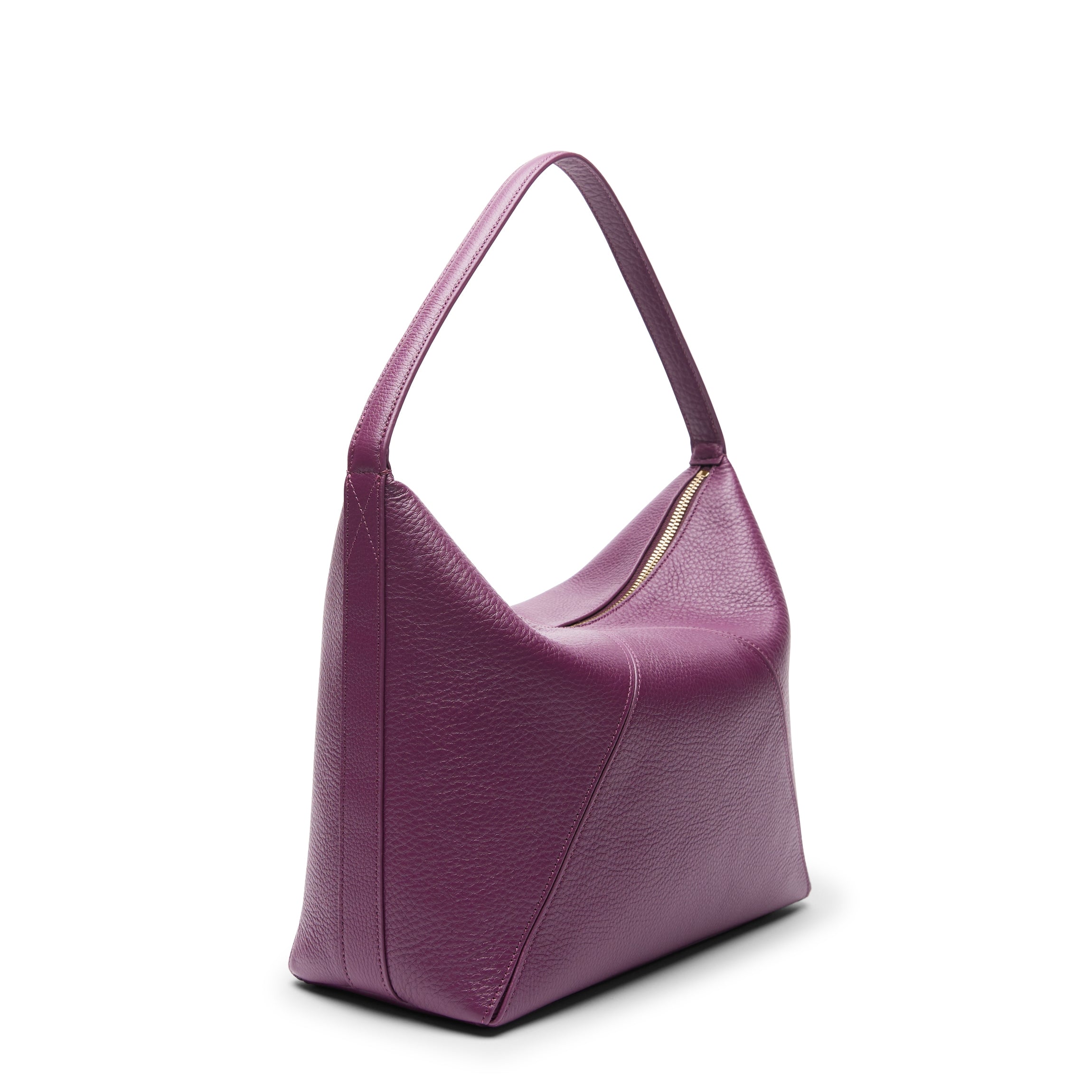 Ciera Petite Hobo Handbag in Deep Plum - Stylish Crossbody Purse for Women, Perfect for Work, Travel & Everyday Use