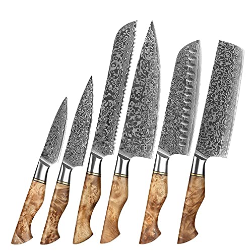 6pc knife set