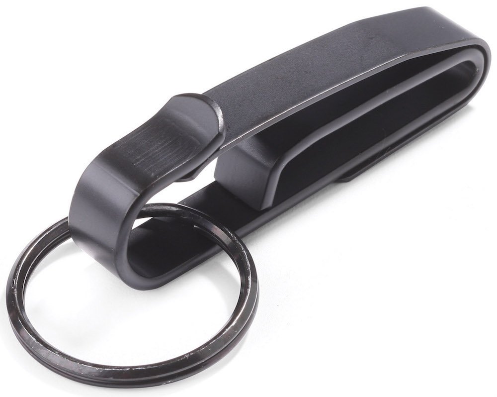 ZAK-54 Tactical Key Ring Holder - Heavy Duty Belt Clip for 1.75