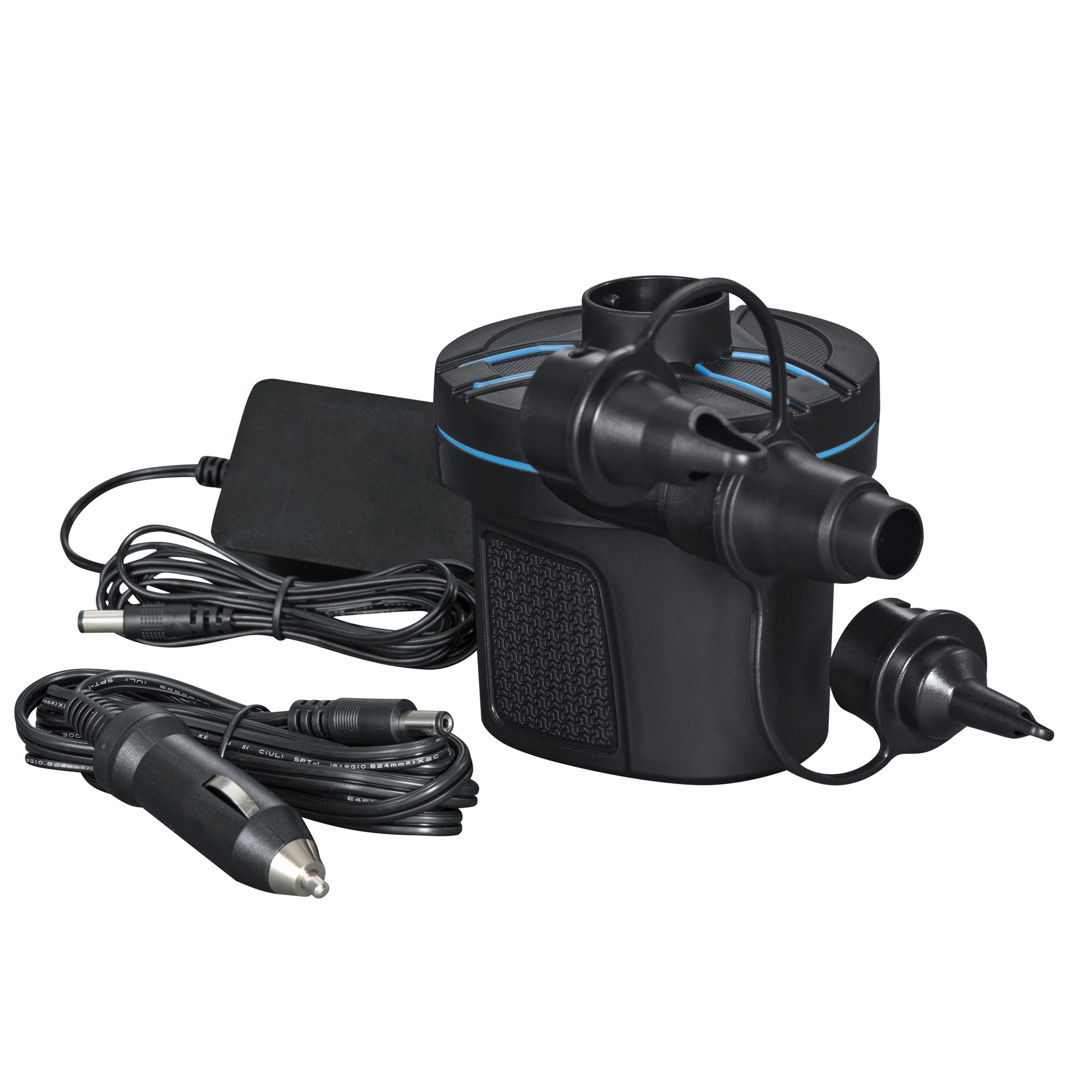 Bestway PowerTouch AC/DC Electric Air Pump - Fast Inflation for Pools, Air Mattresses & Inflatables - Portable Air Pump for Camping, Travel & Emergency Use