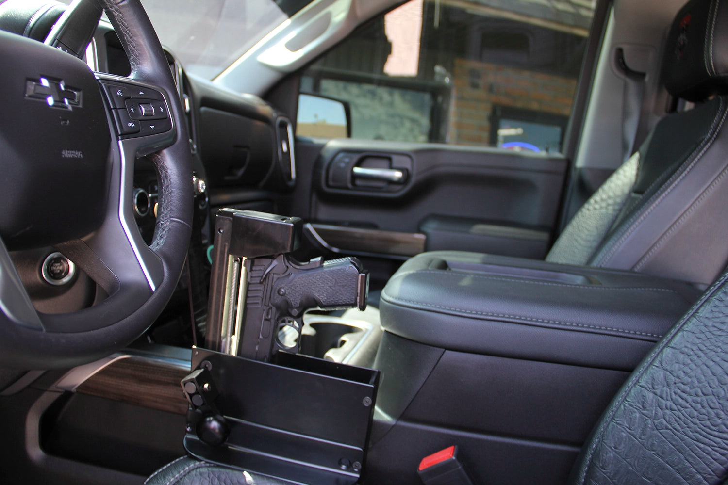 Kwick Strike Quick Access Vehicle Handgun Safe - Secure Pistol Storage for Car, Truck & RV - Perfect for Road Trips & Emergency Protection