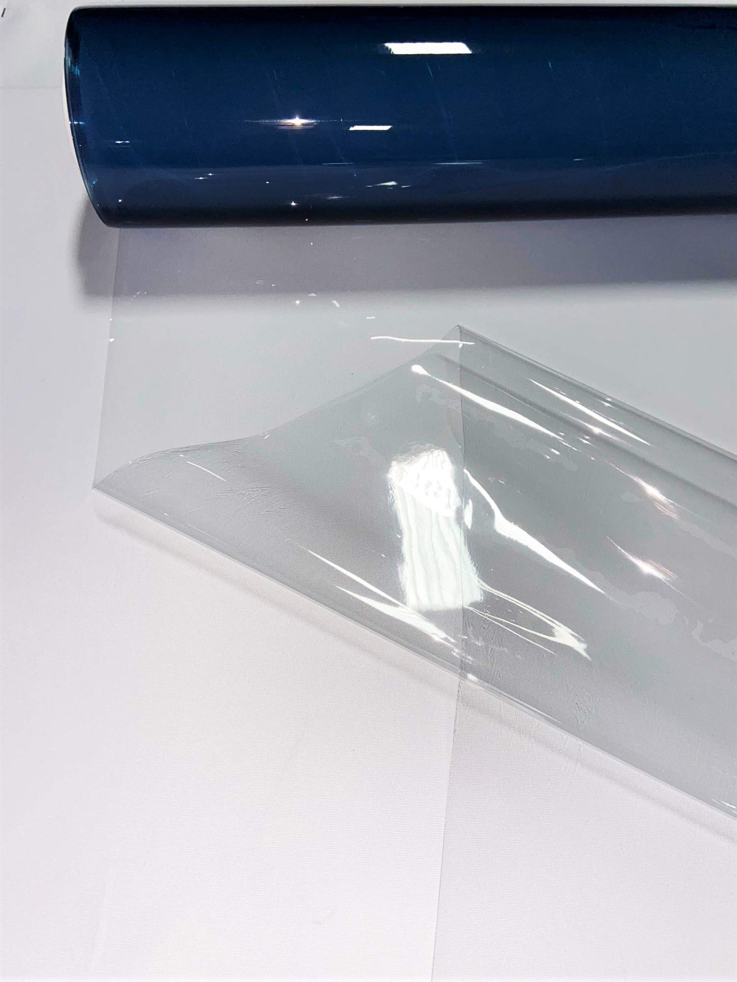 Premium Clear Marine Vinyl 20 Gauge - Double Polished Waterproof Fabric (54