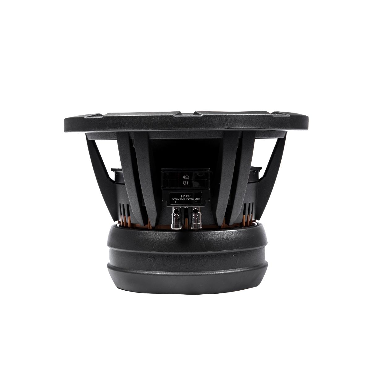 H102 HEX 10 2Ω Dual Voice Coil Car Subwoofer - High Power Bass for Truck, SUV & Auto Audio Systems - Perfect for Deep Bass Sound in Vehicles & Custom Car Stereo Setups