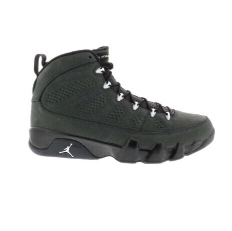 Air Jordan 9 Retro Anthracite White Black Basketball Shoes - Men's High-Top Sneakers for Casual Wear & Street Style