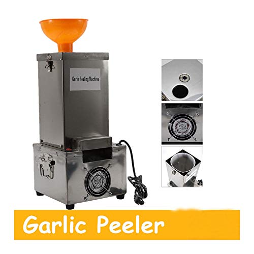 Electric Garlic Peeler Machine - 110V Automatic Garlic Peeling Tool for Home & Commercial Use - Perfect for Restaurants, Kitchens & Food Prep Stations